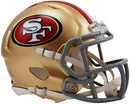 Mini Capacete NFL San Francisco 49ers - Riddell Speed