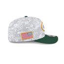 Boné New era 9Seventy Green Bay Packers NFL Salute Service 2025 Militar