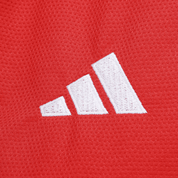 Camisa Internacional Manga Longa I 2025/26 Masculina Adidas - Vermelha