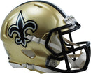 Mini Capacete NFL New Orleans Saints - Riddell Speed