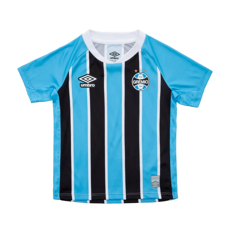 Conjunto Infantil Grêmio I 25/26 - Azul e Preto