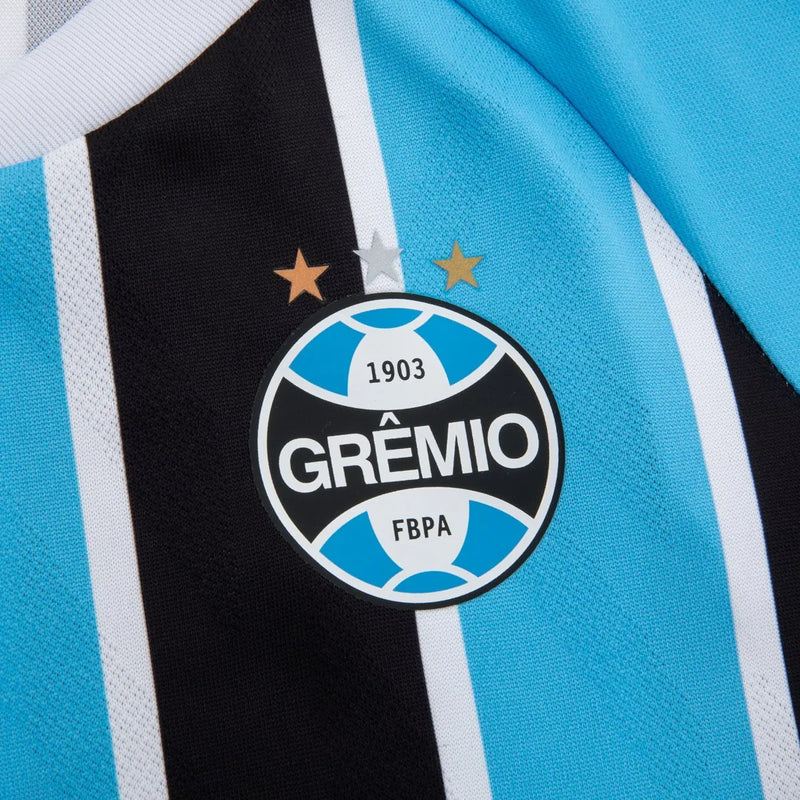 Conjunto Infantil Grêmio I 25/26 - Azul e Preto