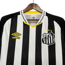 Camisa Santos II 2025/26 Masculina - Preto e Branco