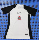 Camisa Corinthians Feminina I 25/26 - Branca e Preta