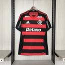 Camisa Flamengo I 2025/26 Masculina - Vermelho e Preto