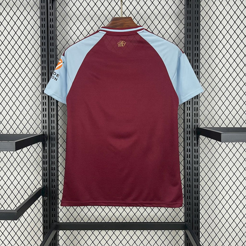 Camisa Aston Villa Home 25/26 - Vinho