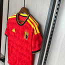 Camisa Bélgica Home 2026 Torcedor