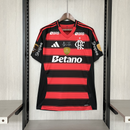 Camisa Flamengo I 2025/26 Masculina - Vermelho e Preto
