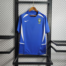 Camisa Brasil Away 2002 Retrô - Azul