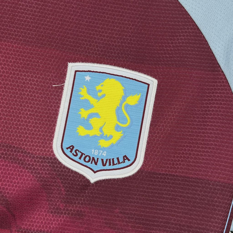 Camisa Aston Villa Home 25/26 - Vinho