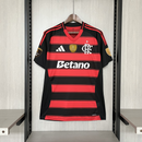 Camisa Flamengo I 2025/26 Masculina - Vermelho e Preto