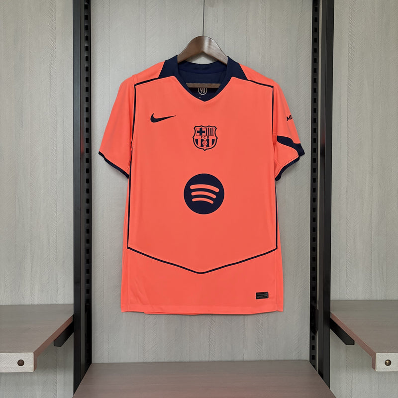 Camisa Barcelona Third 2025/26 - Laranja