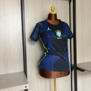 Camisa Brasil Away 2026 Feminina - Azul