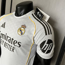Camisa Real Madrid Jogador Home 25/26 - Branca