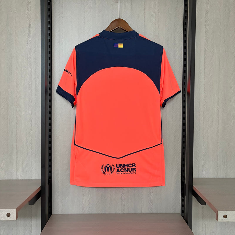 Camisa Barcelona Third 2025/26 - Laranja