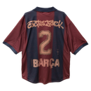 Camisa Barcelona CJ X NIKE X FC BARCELONA Retrô 2000/01 - Home