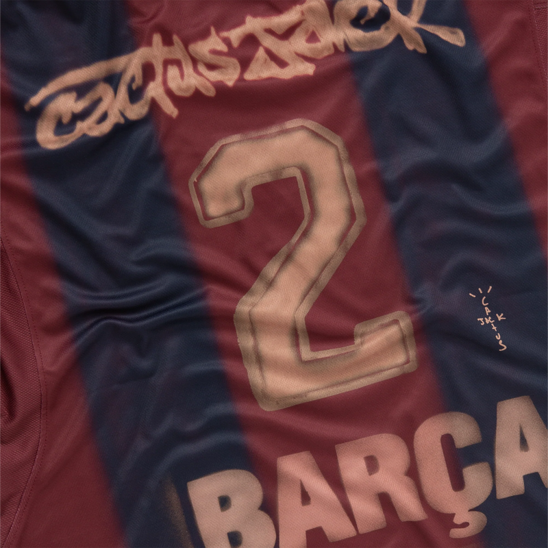 Camisa Barcelona CJ X NIKE X FC BARCELONA Retrô 2000/01 - Home