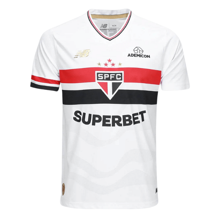 Camisa São Paulo I 2025/26 Masculina - Branca