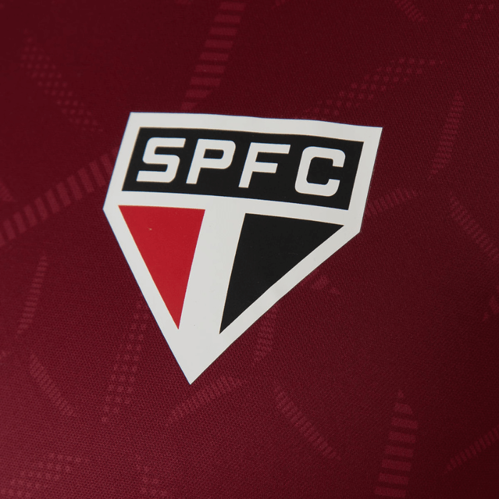 Camisa São Paulo Treino 2025/26 New Balance Masculina  - Bordo