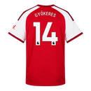 Camisa Arsenal Home 26/27 Gyökeres