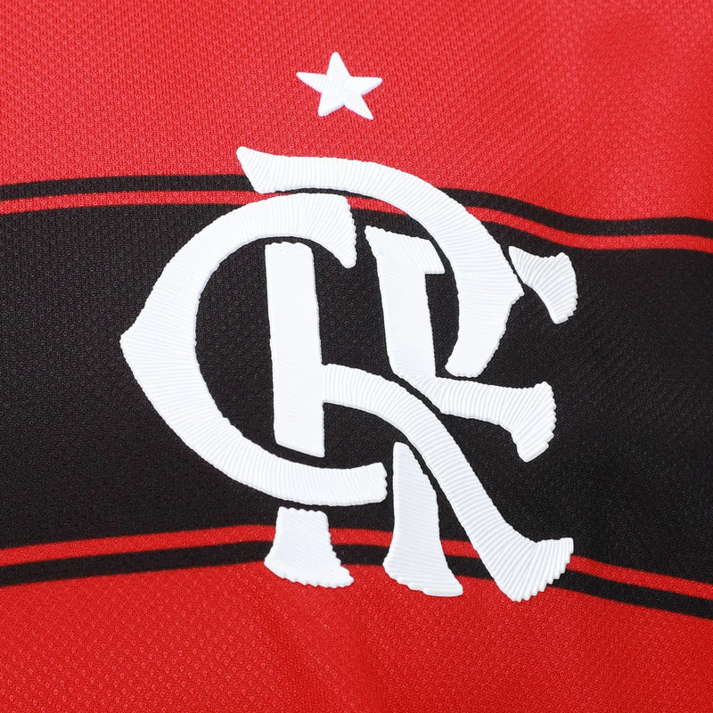 Camisa Flamengo I 2025/26 Jogador - Vermelho e Preto