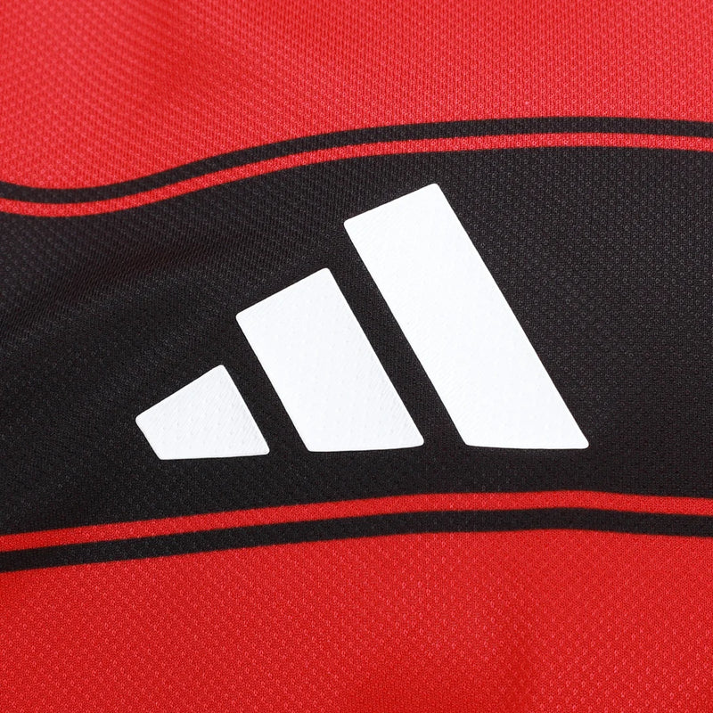 Camisa Flamengo I 2025/26 Jogador - Vermelho e Preto