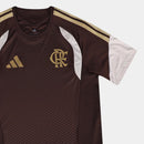 Camisa Flamengo Treino 2026/27 Adidas Masculina - Marrom