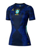 Camisa Brasil Away 2026 Feminina - Azul