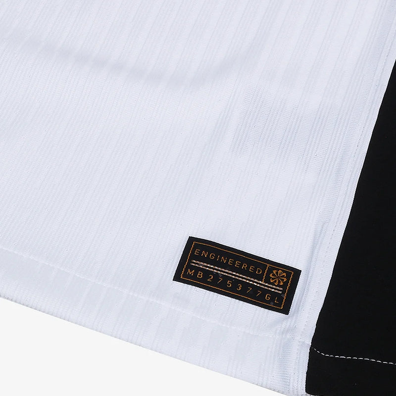 Camisa Corinthians I 2025/26 Jogador - Branca e Preta