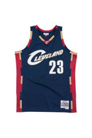 Regata Mitchell & Ness Cleveland Cavaliers 2008/09 - Lebron James - Azul Marinho