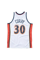 Regata Mitchell & Ness Golden State Warriors 2009/10 - Stephen Curry - Branca