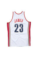 Regata Mitchell & Ness Cleveland Cavaliers 2003/04 - Lebron James - Branca