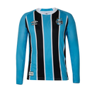 Camisa Grêmio Home 25/26 Manga Longa - Azul e Preta
