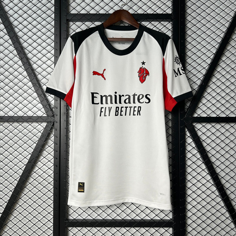 Camisa Milan Away 25/26 - Branca