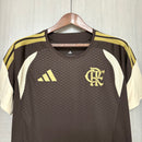 Camisa Flamengo Treino 2026/27 Adidas Masculina - Marrom