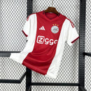 Camisa Ajax Home 25/26 - Branca e Vermelha