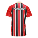 Camisa São Paulo Feminina Away 25/26 - Vermelha e Preta