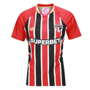 Camisa São Paulo Feminina Away 25/26 - Vermelha e Preta