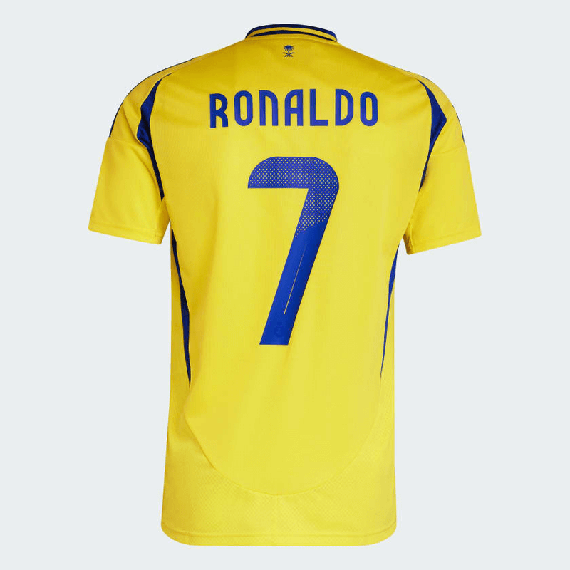 Camisa Al-Nassr Home 2024/25 - Amarelo e Azul
