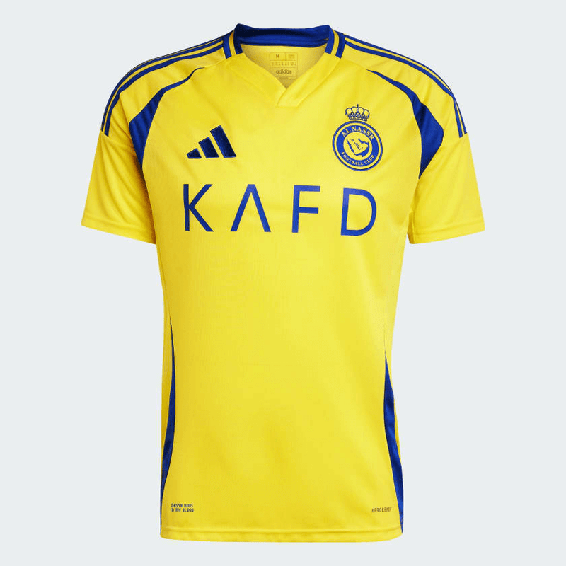 Camisa Al-Nassr Home 2024/25 - Amarelo e Azul