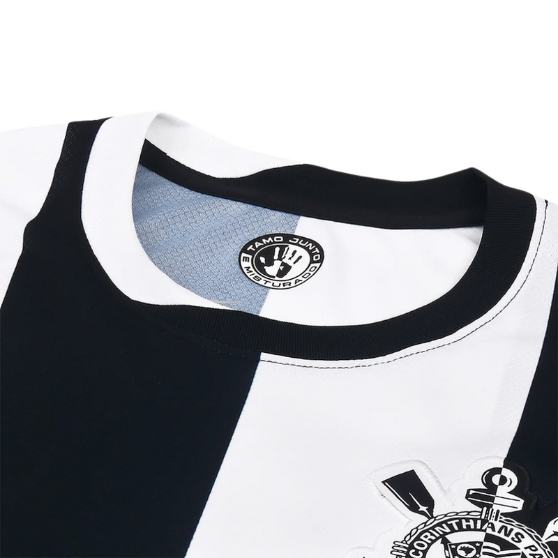 Camisa Corinthians III 2024/25 Masculina - Branca e Preta