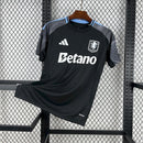 Camisa Aston Villa Away 25/26 - Preta