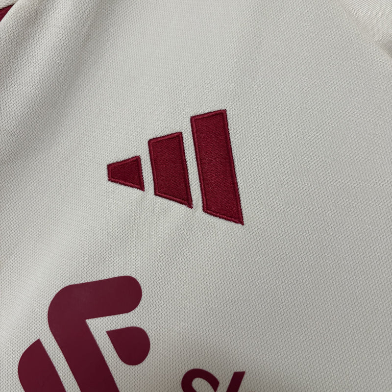 Camisa Liverpool Away 25/26 Manga Longa - Branca