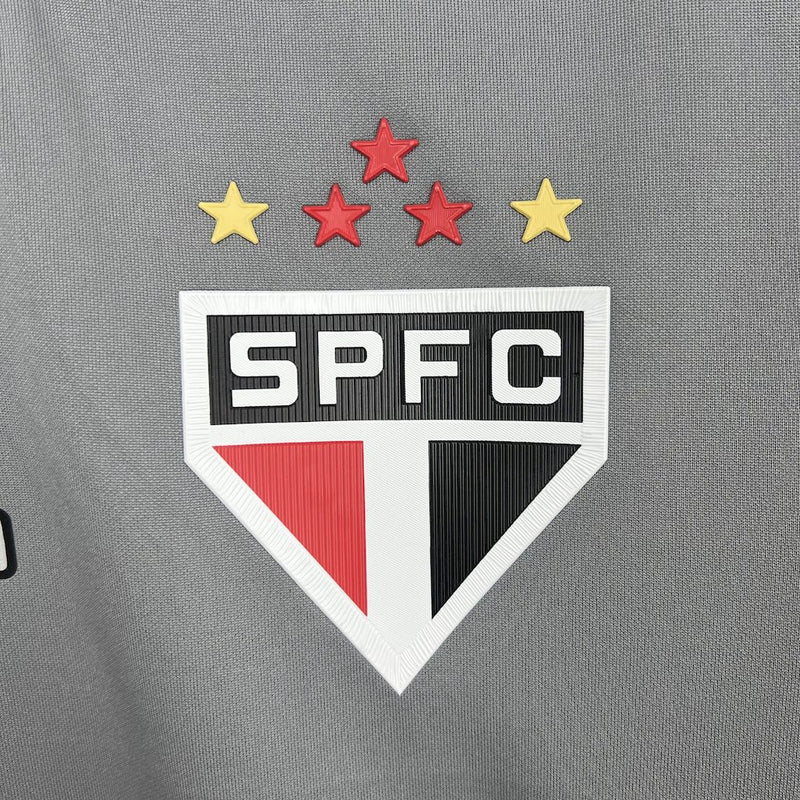 Camisa São Paulo III 2025/26 Masculina - Cinza