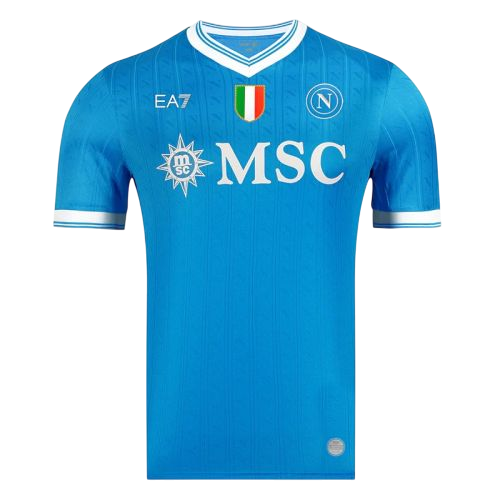 Camisa Napoli Home 25/26 - Azul