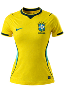 Camisa Brasil Home 2026 Feminina - Amarela