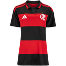 Camisa Flamengo I 2026/27 Feminina - Vermelho e Preto