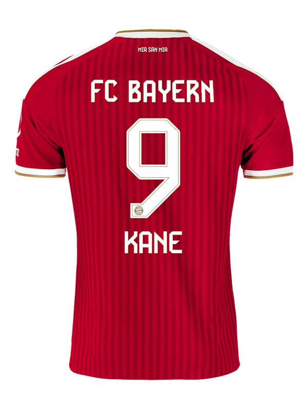 FC BAYERN KANE 9 ユニフォーム　26/27 Camisa Bayern de Munique Home 26/27 Kane #9 - Vermelha