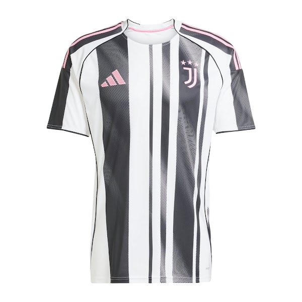 Camisa Juventus Home 25/26 - Branca e Preta