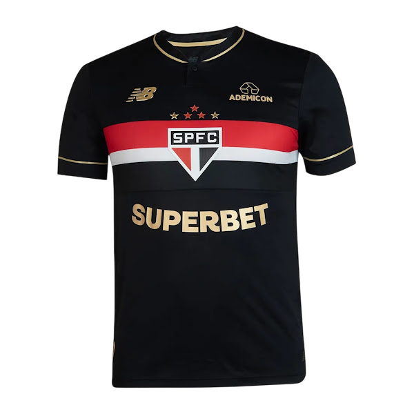 Camisa São Paulo III 25/26 - Preta